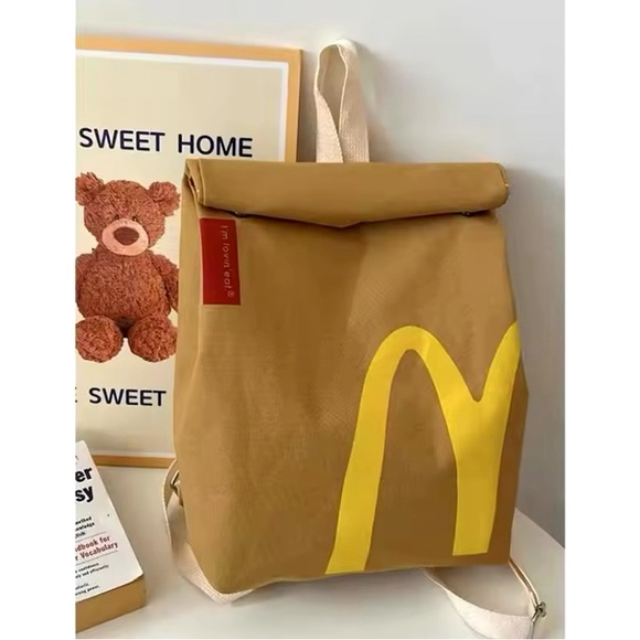 Unisex McDonald’s Backpack Bag - Picture 6 of 7